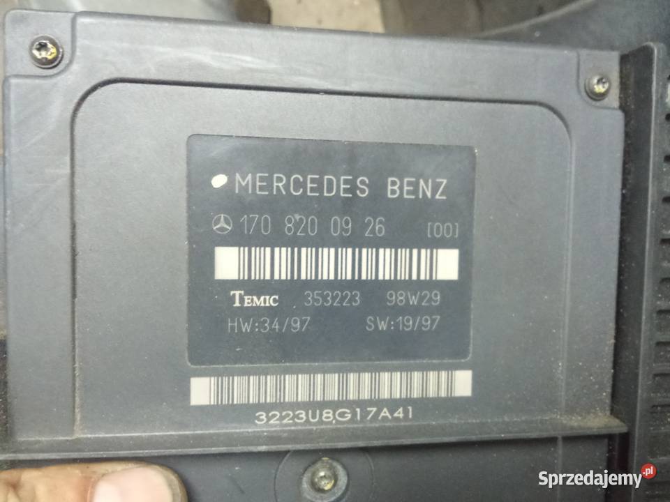 Sterowniki moduł dachu Mercedes slk r 170 warmińsko-mazurskie Nowe Miasto Lubawskie