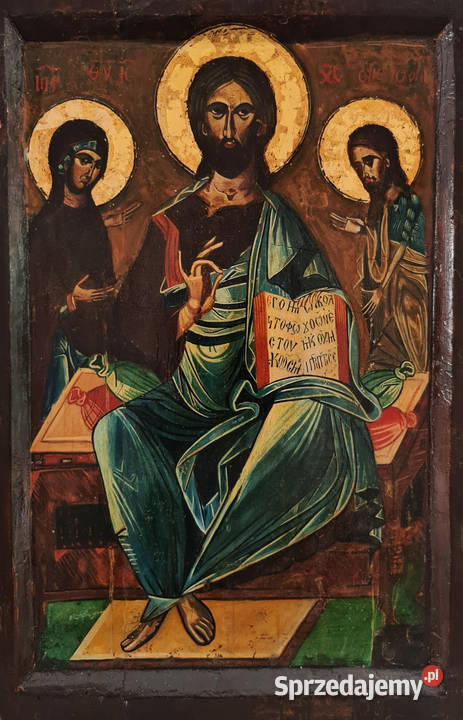 Ikona Deesis 129 Malarstwo Warszawa