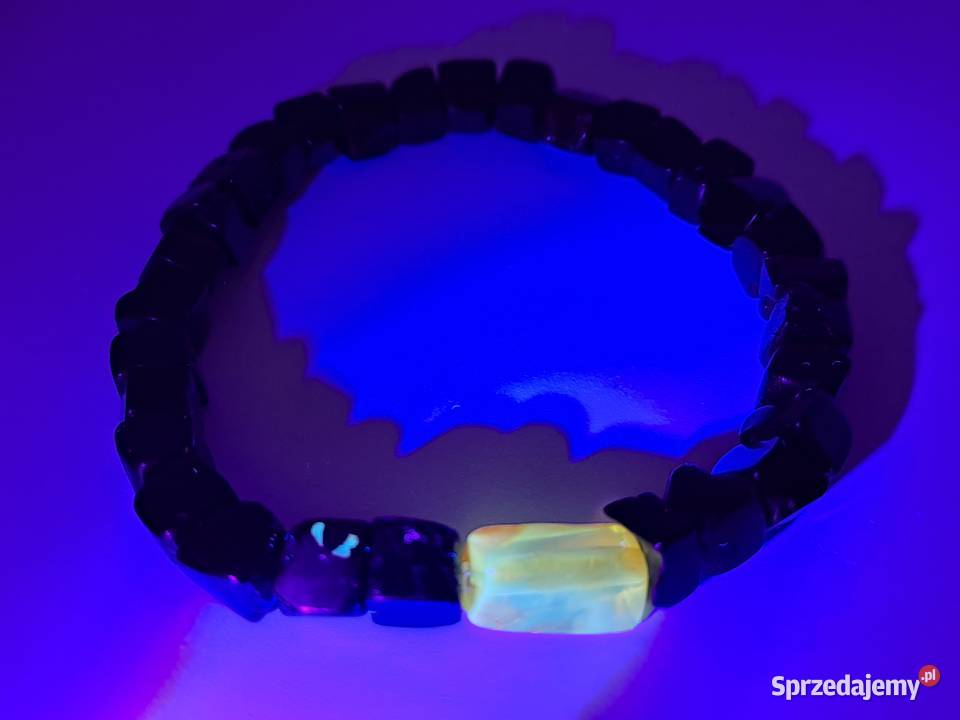 Bransoletka z bursztynu BURSZTYN bałtycki kostki Warszawa