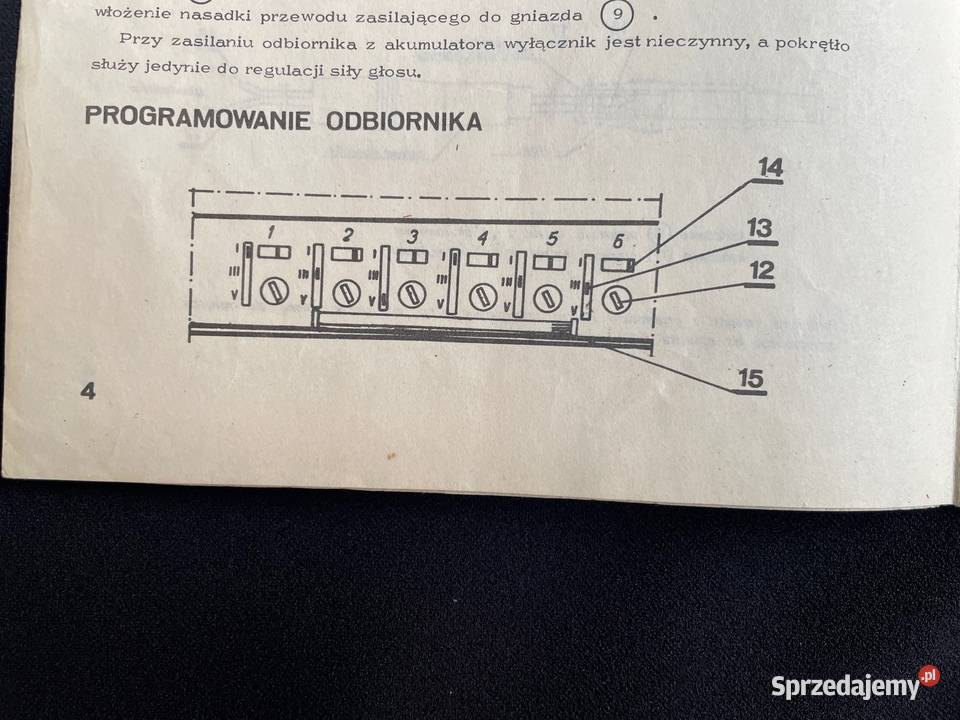 PRL Neptun 171 instrukcja schemat DTR oryginał Kineskopowy Kołobrzeg