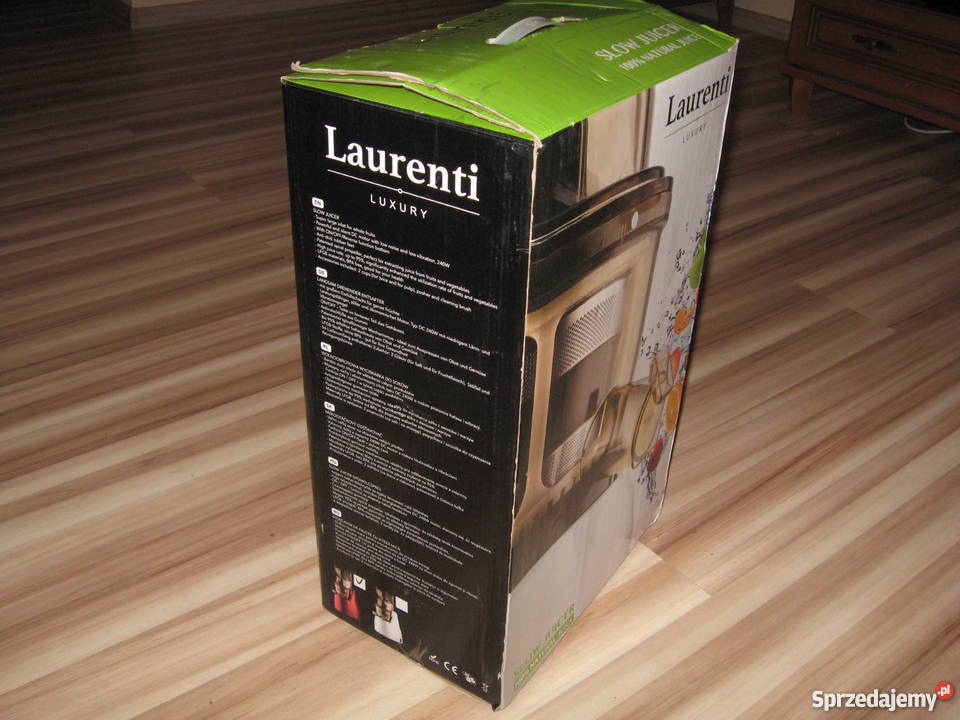 Nowa wyciskarka do owoców LAURENTI SLOW JUICER