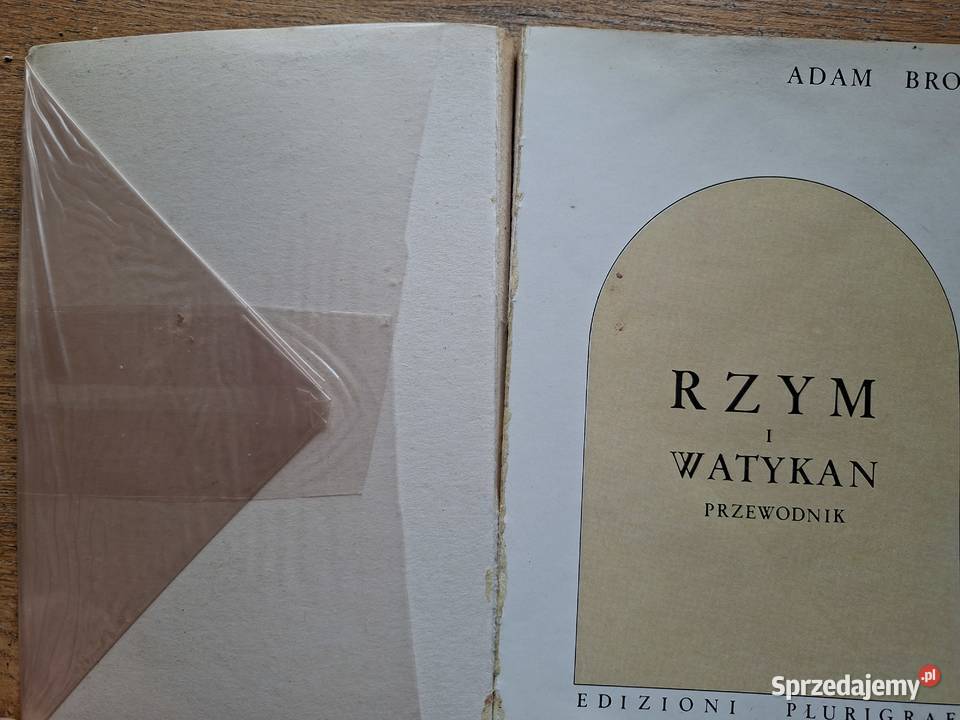 Rzym i Watykan Adam Broż przewodnik Kraków