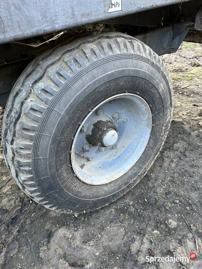 Rozrzutnik jednoosiowy Czarna Białostocka 35t Dąbrowa-Dołęgi