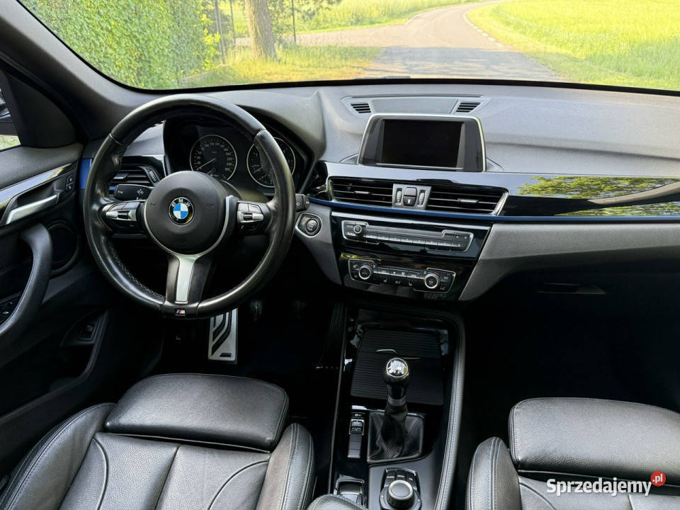 BMW X1 20d 150 114 z DE M Pakiet skóra LED II garażowany Ocice