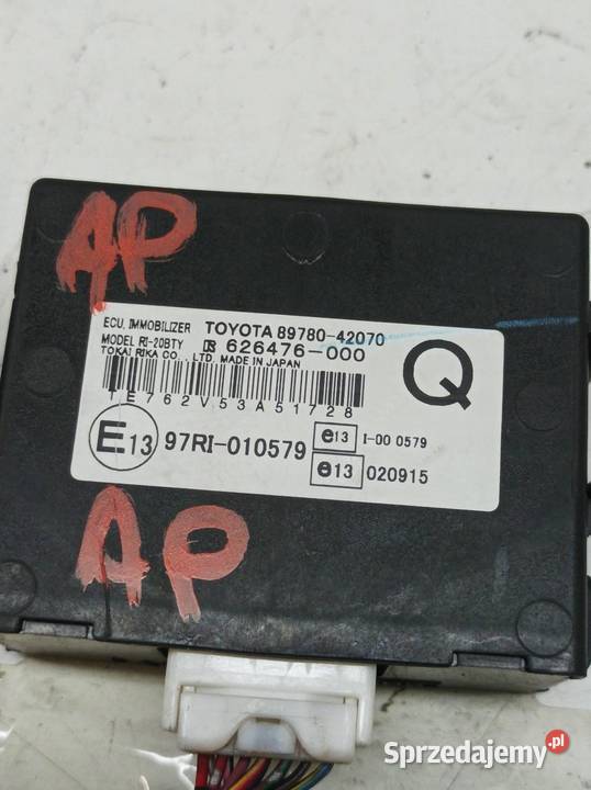 MODUŁ KPL 2 8974142151 8978042070 Toyota RAV4 II sprzedam