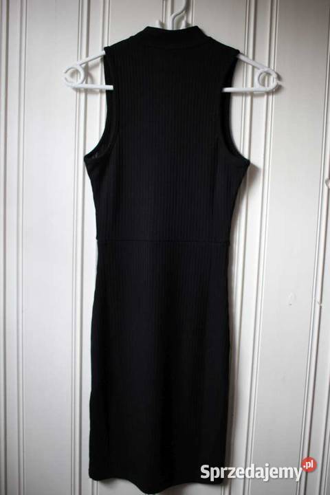 Czarna sukienka Hm zamek suwak sip ołówkowa H&M Toruń sprzedam