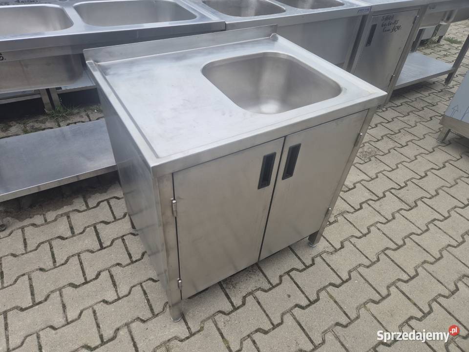 Zlew Gastronomiczny 1 Komorowy Z Drzwiami 806085 Ostrów Wielkopolski sprzedam