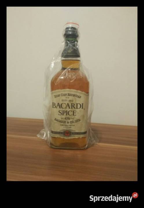 Bacardi spice butelka dolnośląskie