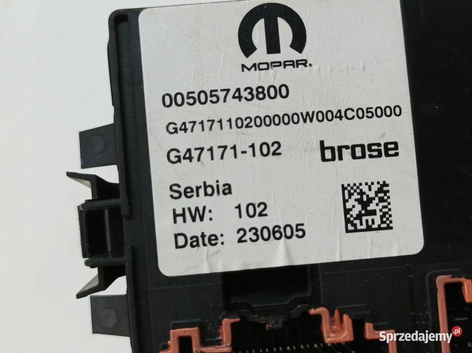 MODUŁ 00505743800 Alfa Romeo Tonale I 2022