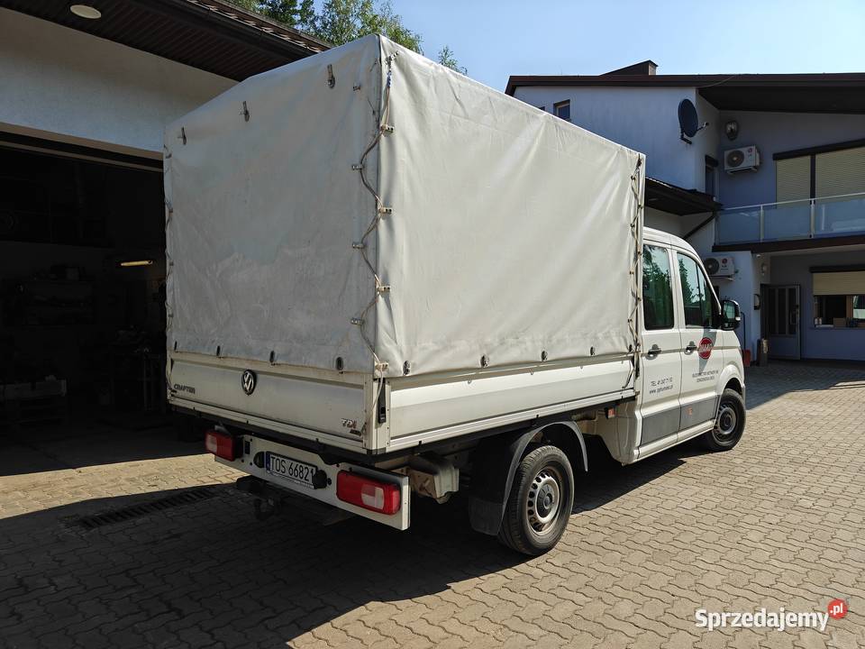 Plandeka ze stelażem Volkswagen Crafter 270 x sprzedam