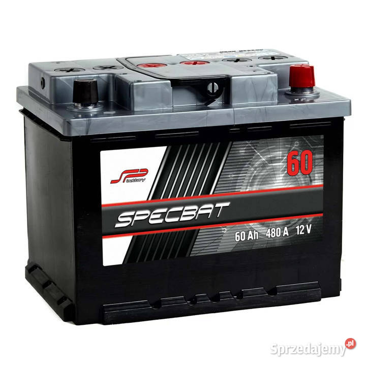 Akumulator SPECBAT 60Ah 480A EN PRAWY PLUS