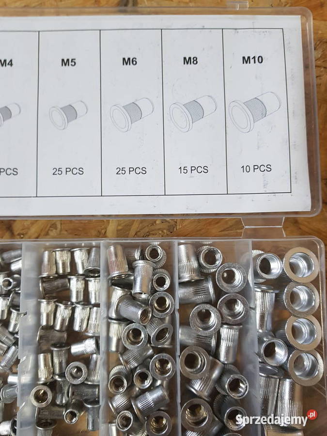 NITONAKRĘTKI ALUMINIOWE M3 M5 M6 M8 M10 150 wielkopolskie Głogowa