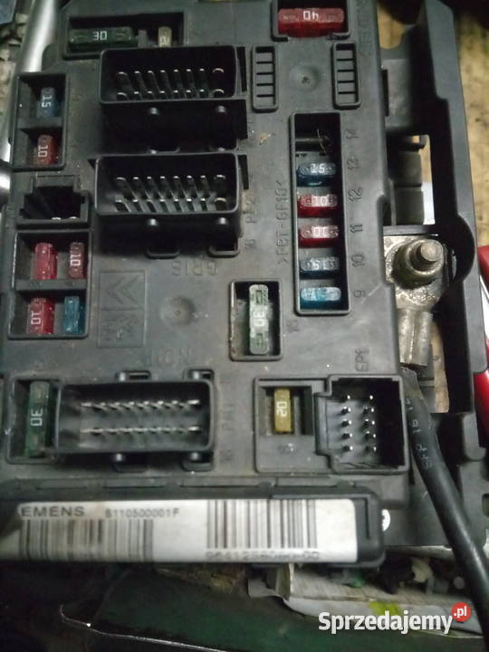 CITROEN PEUGEOT SKRZYNKA MODUŁ BSM 9641258080 Myszków