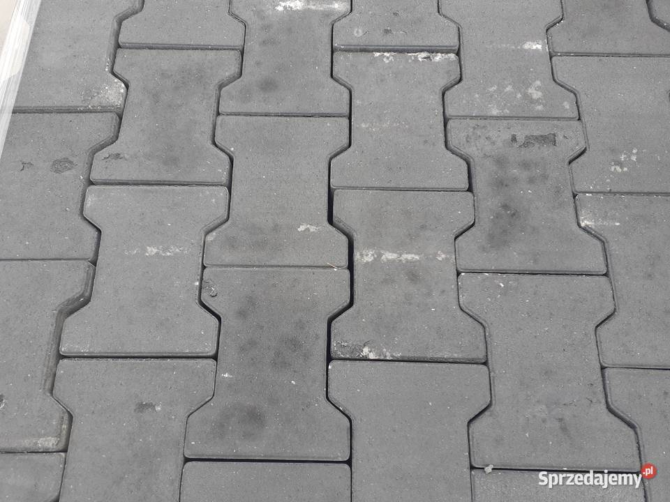 Kostka Brukowa Behaton 8 Szary Grafit Podjazd II Wielogóra
