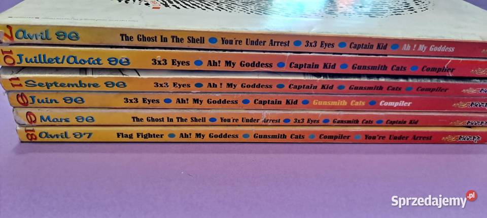 MANGA PLAYER magazyn komiks France lata 90 bez Kraków