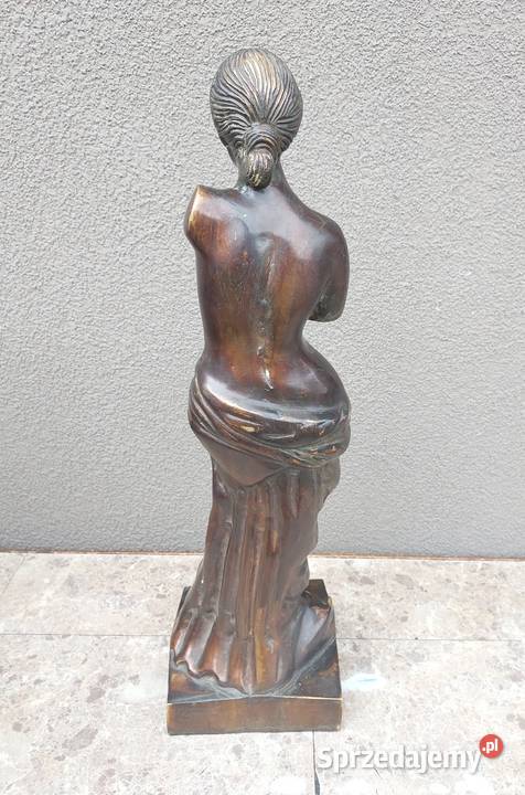 Stara figura Venus z Milo Afrodyta z Melos brąz Tczew