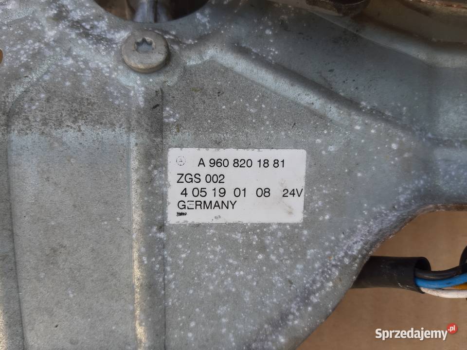 ACTROS MP4 MECHANIZM WYCIERACZEK SILNICZEK Trzciel sprzedam