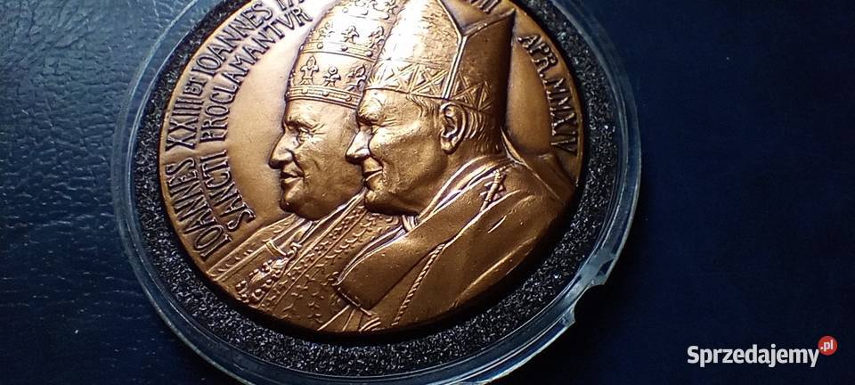 Stare monety Medal Kanonizacja Jan 23 i Jan Lesko sprzedam