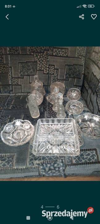 Szkło kryształowe Porcelana i szkło Ciechanów sprzedam