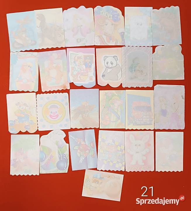 Karteczki notesowe z lat 90 Garbów sprzedam