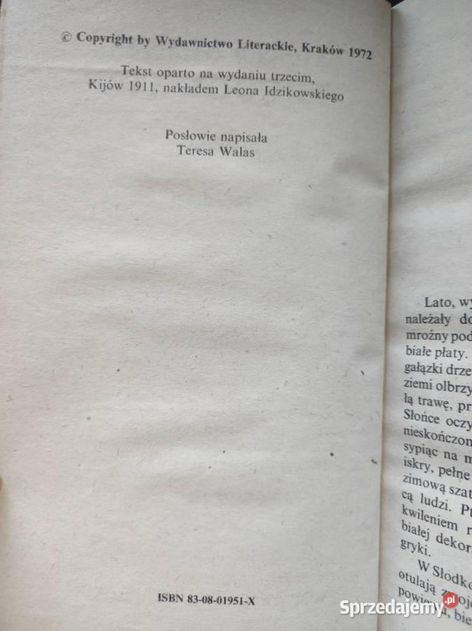 Trędowata Helena Mniszek Kielce sprzedam