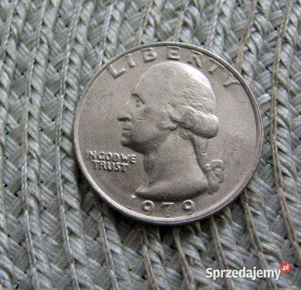 USA 25 Cent 1979r wielkopolskie sprzedam