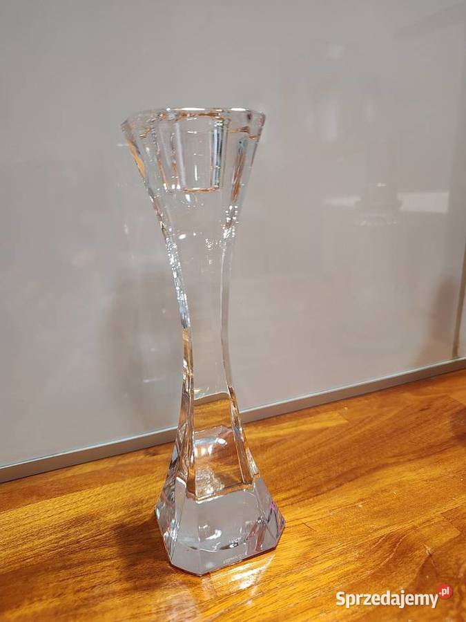 Świecznik szkło kryształowe VilleroyBoch Legnica