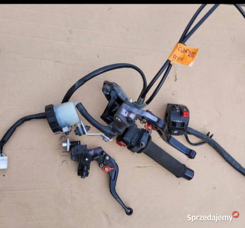 Honda CBR 1000 RR SC 59 0812 przewody w stalowym Nowy Tomyśl