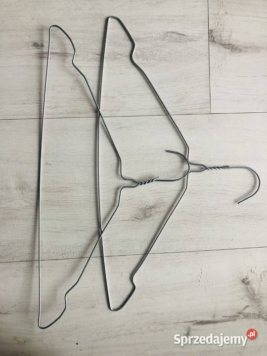 Wieszak wieszaki duże małe drewniane plastikowe Łódź