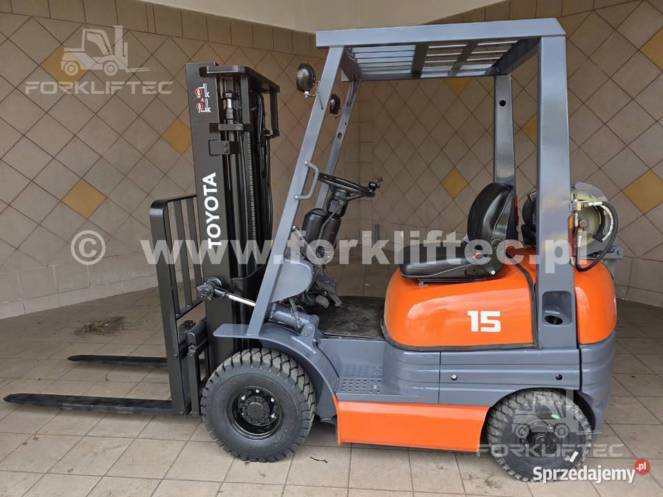 Wózek Widłowy TOYOTA 6FG15 Wózki Widłowe TOYOTA śląskie Lędziny