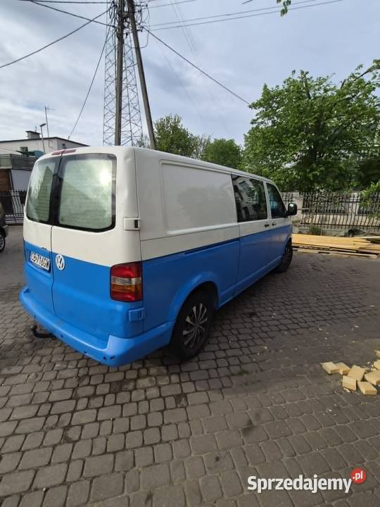 Volkswagen Transporter T5 19 TDI LONG 6osobowy manualna Bydgoszcz