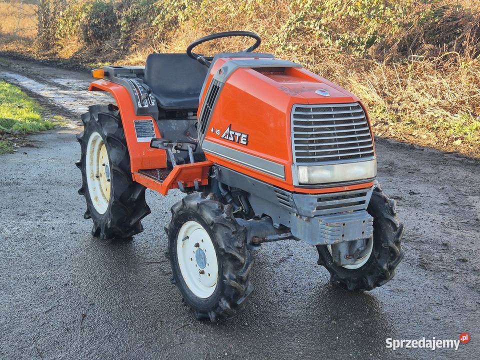 Traktorek traktor KUBOTA ASTE A15D 15 44 Małuszyn