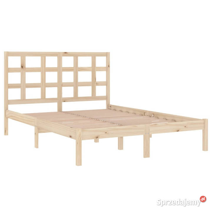 Rama łóżka lite drewno 200x200 WM3105490 31cm mazowieckie Warszawa