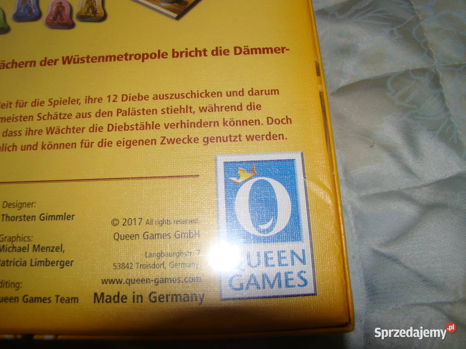 12 Thieves gra planszowa Złodziej Bagdadu nowa Towarzyskie Gdynia