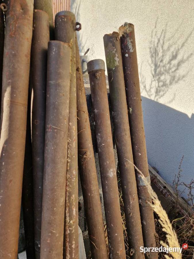 Słupki ogrodzeniowe fi 60mm 20 wielkopolskie Słupca