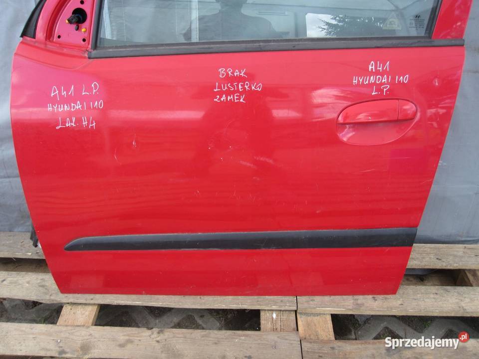 HYUNDAI I10 I 10r drzwi lewe przód