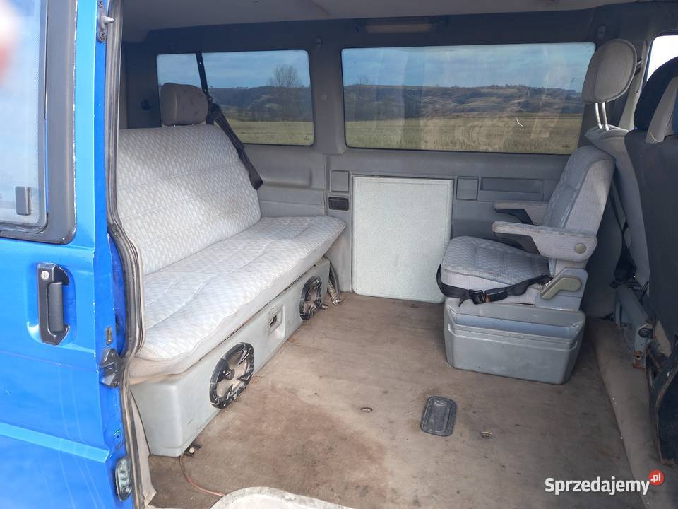 Vw t4 25 benzyna z gazem 4x4 mini kamper immobilizer małopolskie Miechów sprzedam