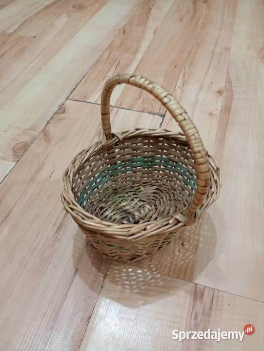 koszyczek kosz wiklinowy 18x15x9 19 brązowy