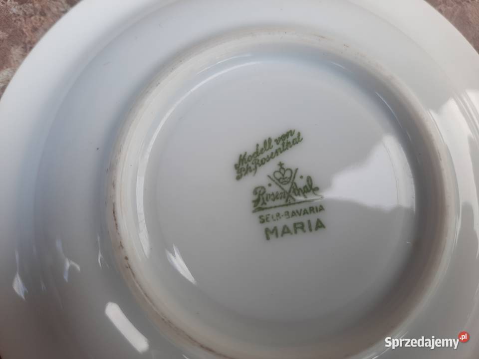 Stara porcelana podstawki konfiturówki Rosenthal Ceramika i szkło Tczew sprzedam