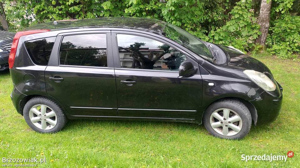 Nissan Note sprawne do jazdy zadbane sprzedam Brzozów