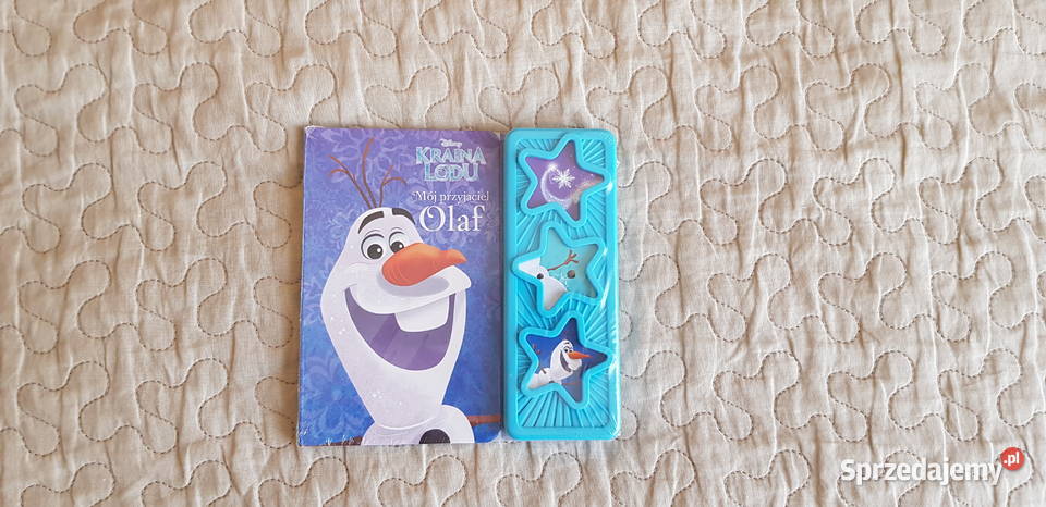 Nowa Kraina lodu mój przyjaciel Olaf książeczka Warszawa