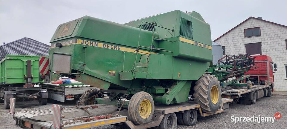 Sprzedam john deer 1072 heder 42 clima Zbuczyn