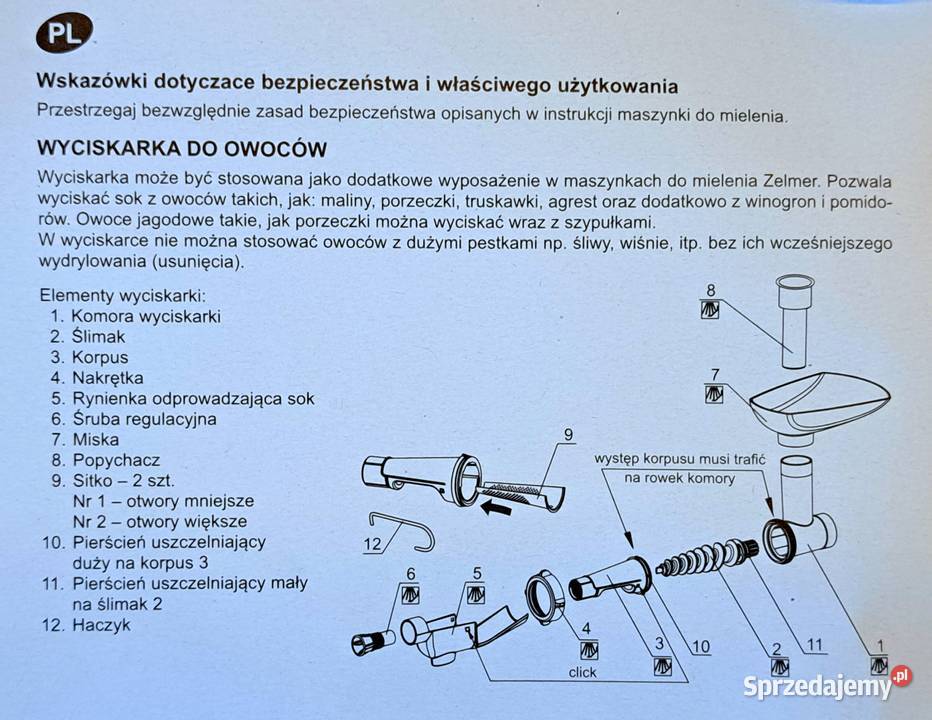 Zelmer 986 maszynka do mielenia szatkownica Czerwionka-Leszczyny