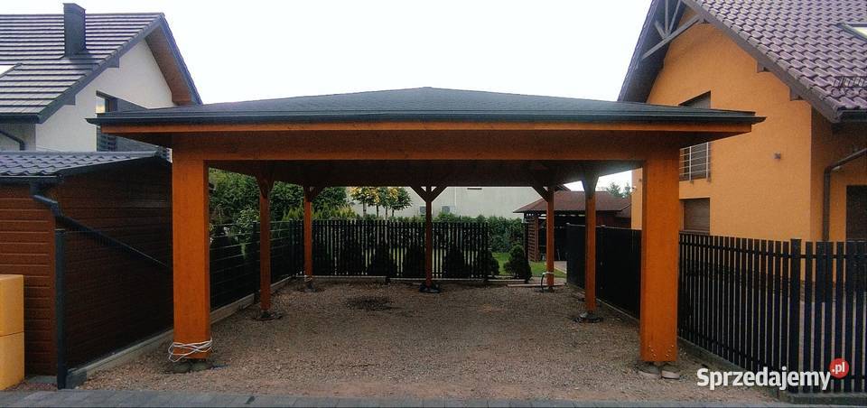 Altana ogrodowa wiata samochodowa pergola BSH Kraków