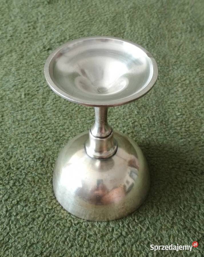 Art Krupp Berndorf masywny kielich srebrzony Katowice