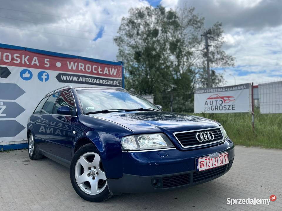 Audi A6 24 Benzyna LPG Skóry Klima BOSE HAK Wrocław