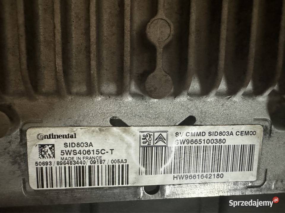 KOMPUTER ECU 5WS40615CT sprzedam