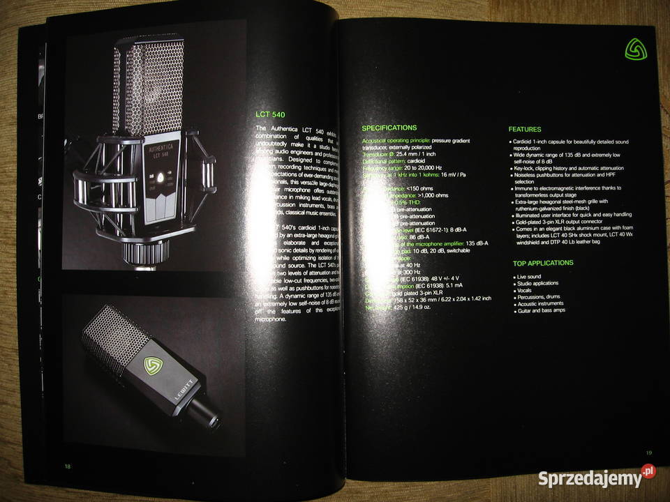 LEWITT Product Catalogue 2012 katalog mikrofonów pomorskie Kępice