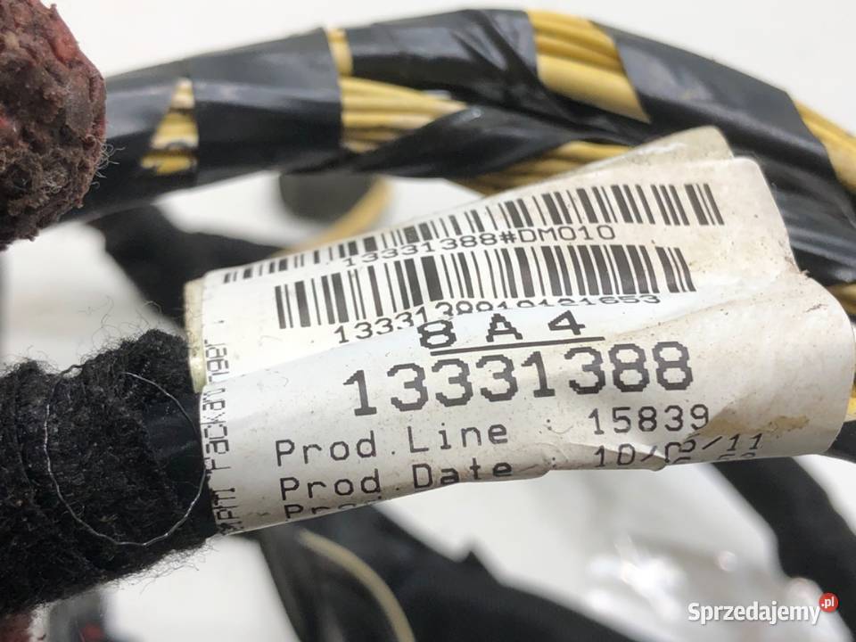 WIĄZKA KLAPY OPEL INSIGNIA A 13331388 20 160