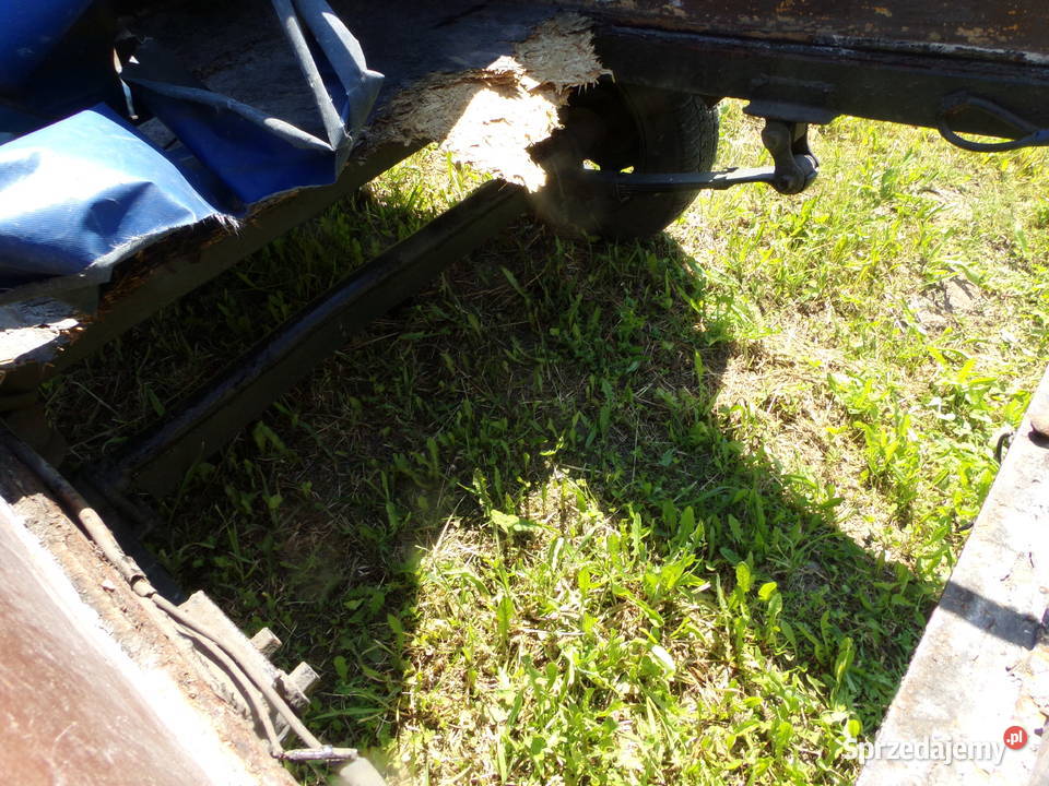 Przyczepka SAM 600DMC 2 OSIE pozostałości